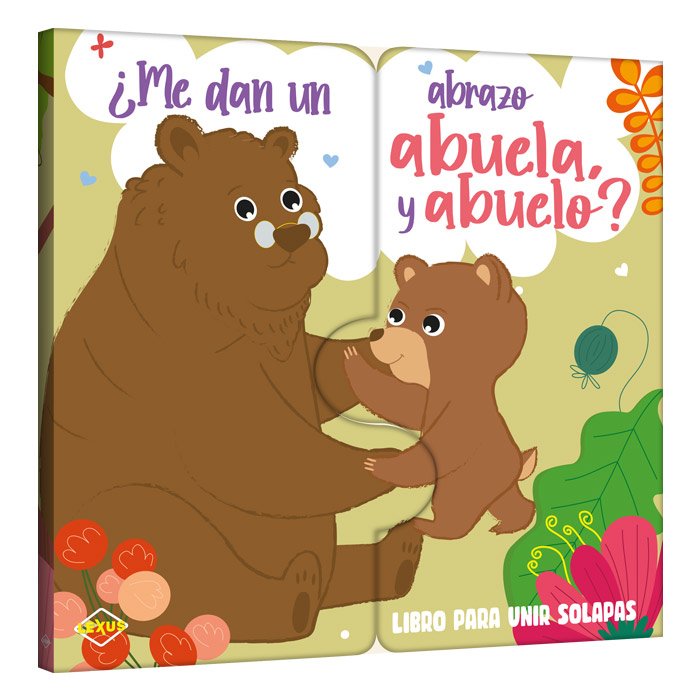 Libro ¿Me dan un abrazo abuela y abuelo?