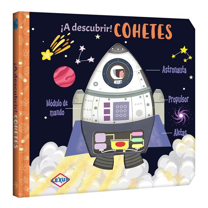 Libro ¡A descubrir! cohetes