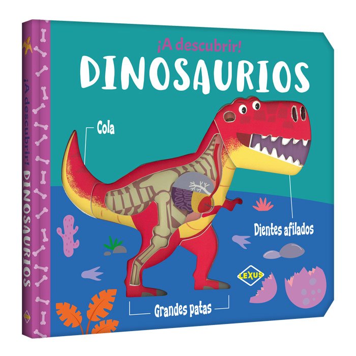 Libro a descubri dinosaurios