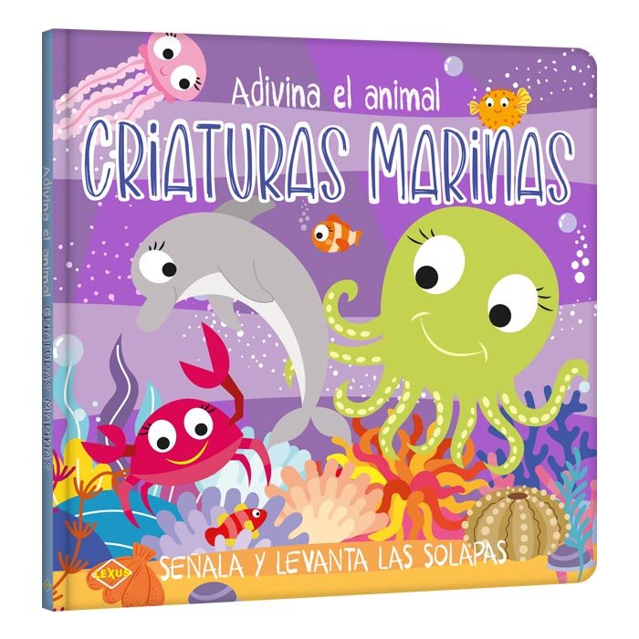 Libro Criaturas del Mar- Adivina el Animal