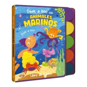 Libro Peek a Boo con Animales Marinos
