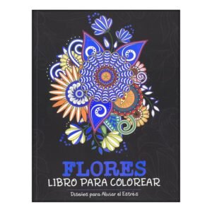 Flores Libro para colorear
