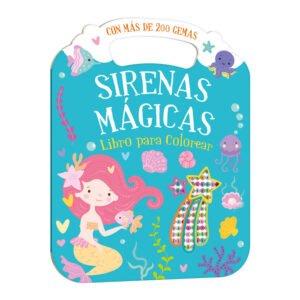 Sirenas Mágicas - libro para colorear