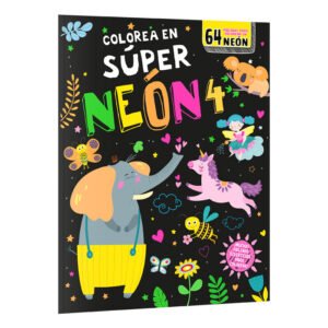 Libro Colorea en Súper Neón 4
