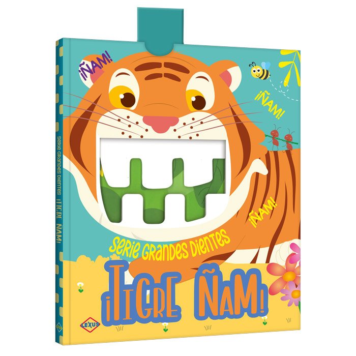 Libro ¡Tigre Ñam! – Serie Grandes Dientes