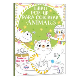 Libro Para Colorear Animales – Libro Pop Up