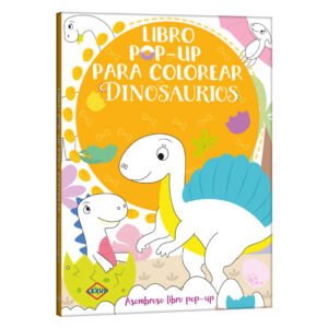 Libro Para Colorear Dinosaurios – Libro Pop Up