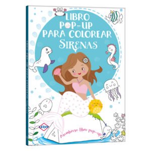 Libro Para Colorear Sirenas – Libro Pop Up