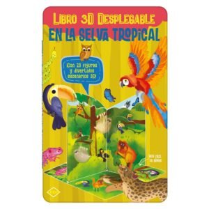 Libro En la Selva Tropical – Libro 3D Desplegable